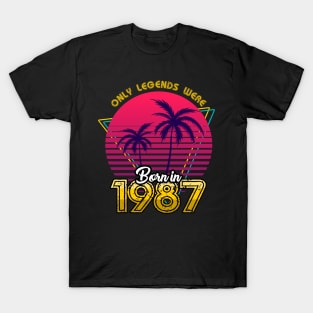 Born in 1987 T-Shirt T-Shirt